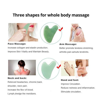 Jade Gua Sha Starter Kit
